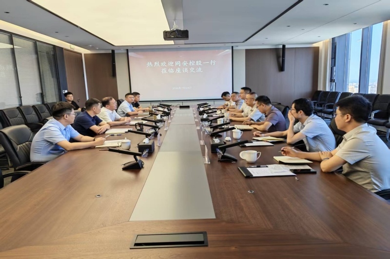 朱建纲带队拜访亳州产控集团、建安集团